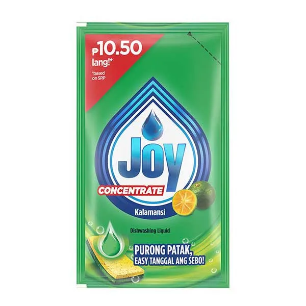 Joy Kalamansi Dishwashing Liquid Concentrate 40ml Sachet