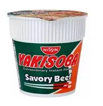 Nissin Yakisoba Savory Beef 77g