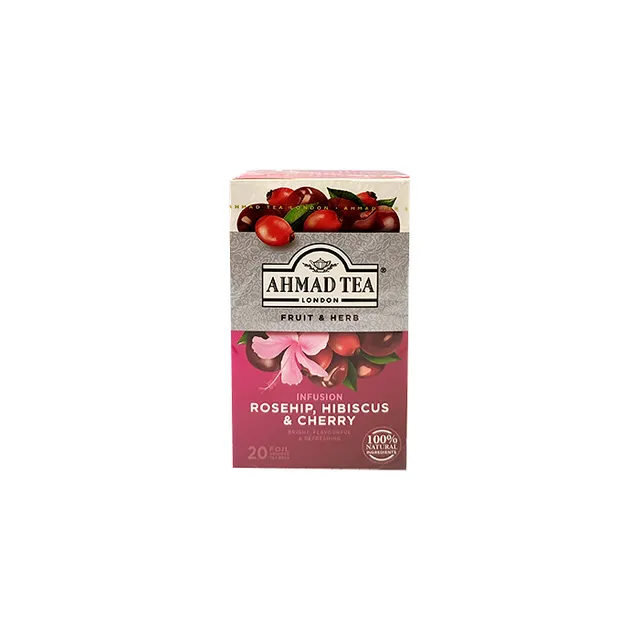 Ahmad Tea Rosehip, Hibiscus & Cherry 20s x 2g