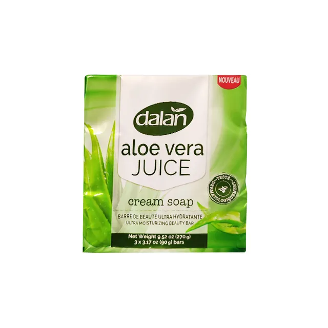 Dalan Aloe Vera Cream Soap 3 x 90g