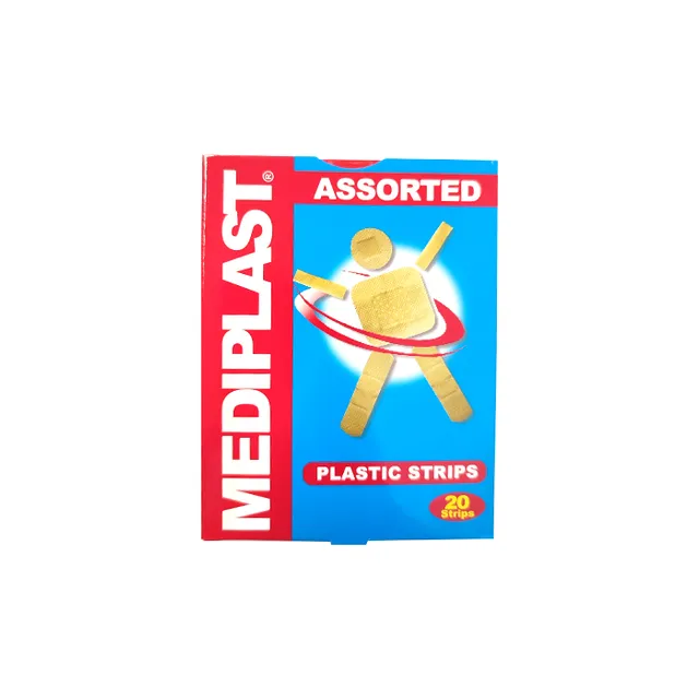 Mediplast Assorted Plastic Strips 20s
