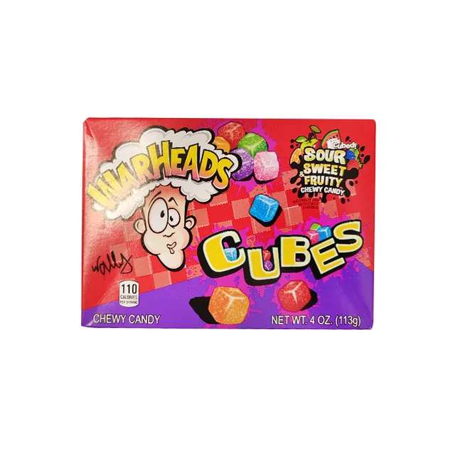 Warheads Sweet & Fruity Chewy Candy 113g