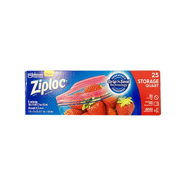 Ziploc Storage Bag 25s