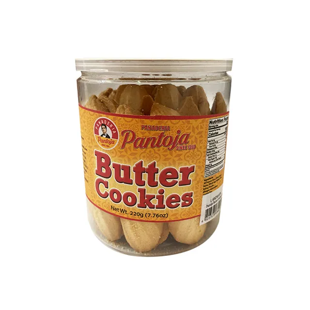 Panaderia Pantoja Butter Cookies Canister 285g