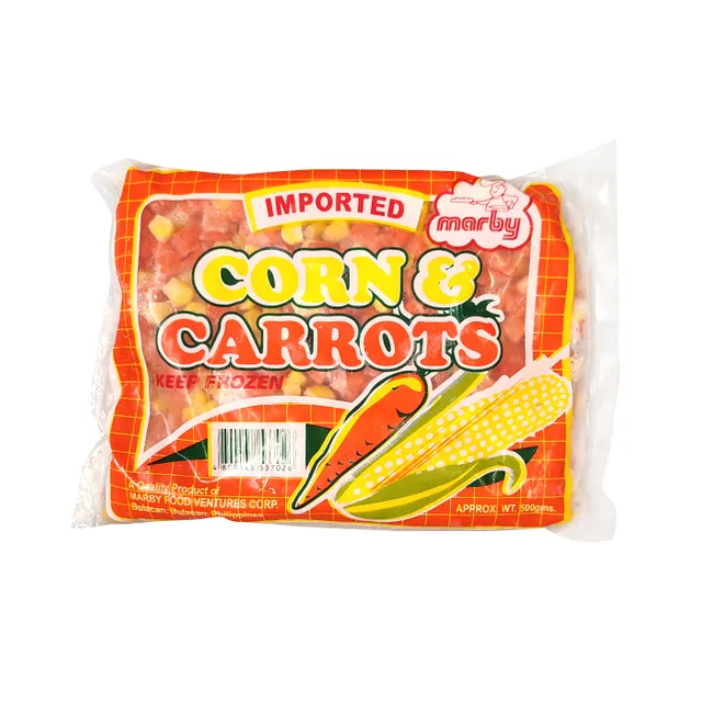 Marby Corn & Carrots 500g