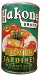 Hakone Premium Sardines Tomato Sauce 155g