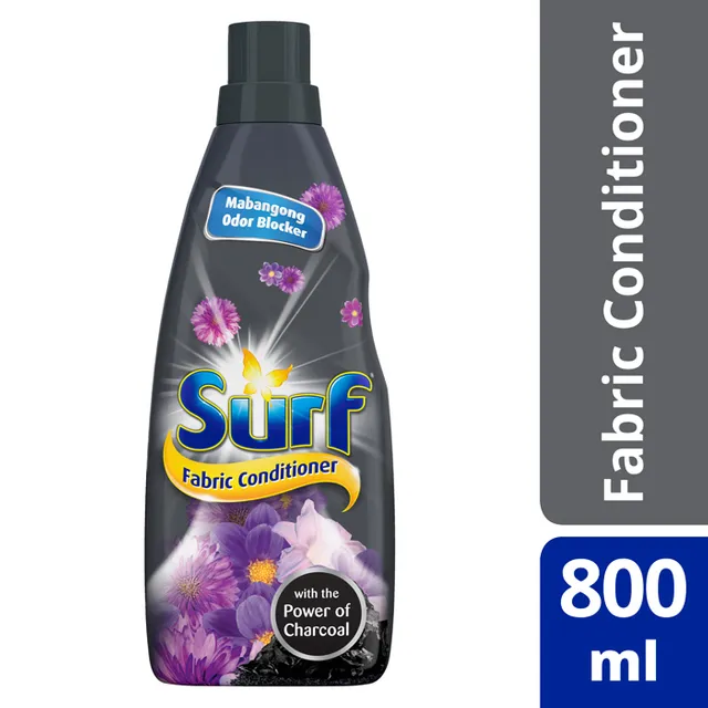 Surf Fabric Conditioner Charcoal Fresh 800ml Bottle