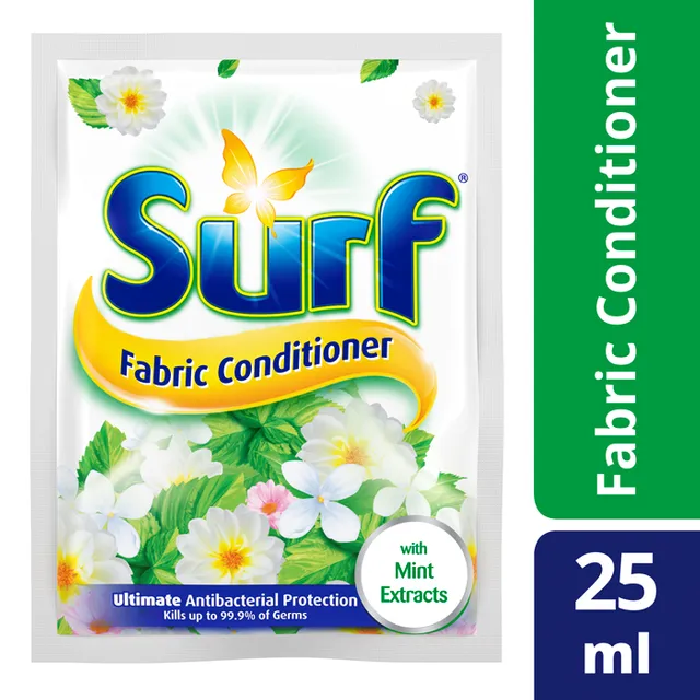 Surf Fabric Conditioner Antibac With Mint 25ml Sachet