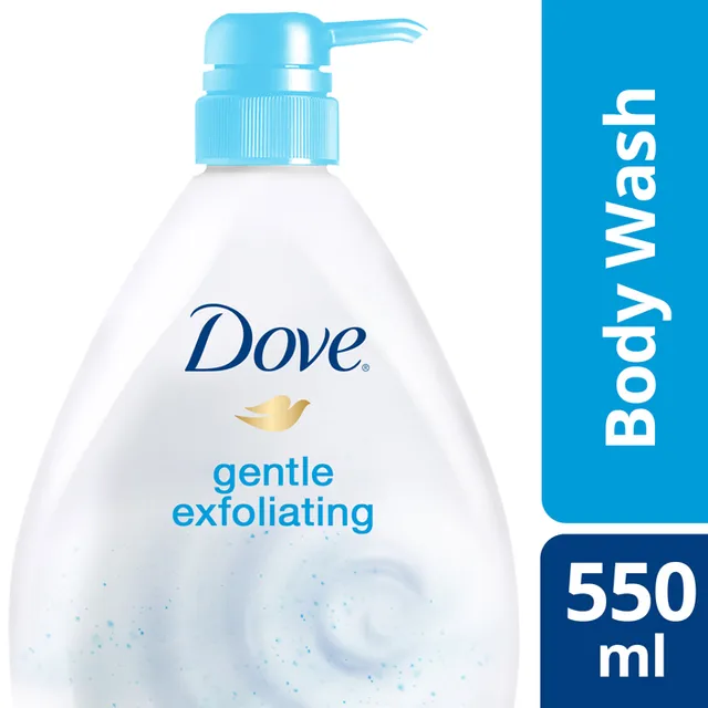 Dove Body Wash Gentle Exfoliating 550ml