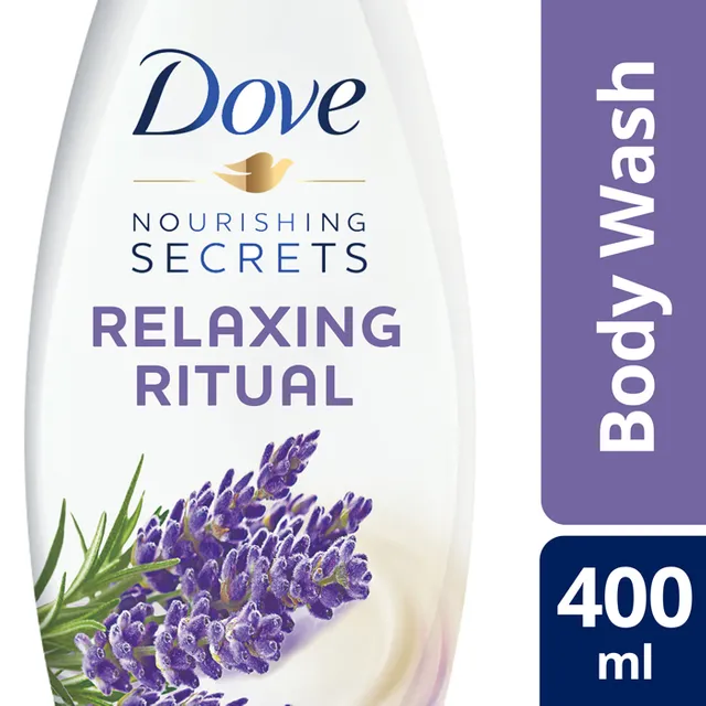 Dove Bodywash Relaxing Lavender 400ml