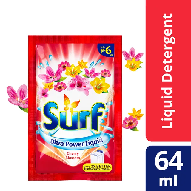 Surf Liquid Detergent Cherry Blossom 64ml