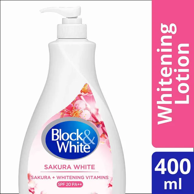 Block & White Lotion Sakura White 400ml