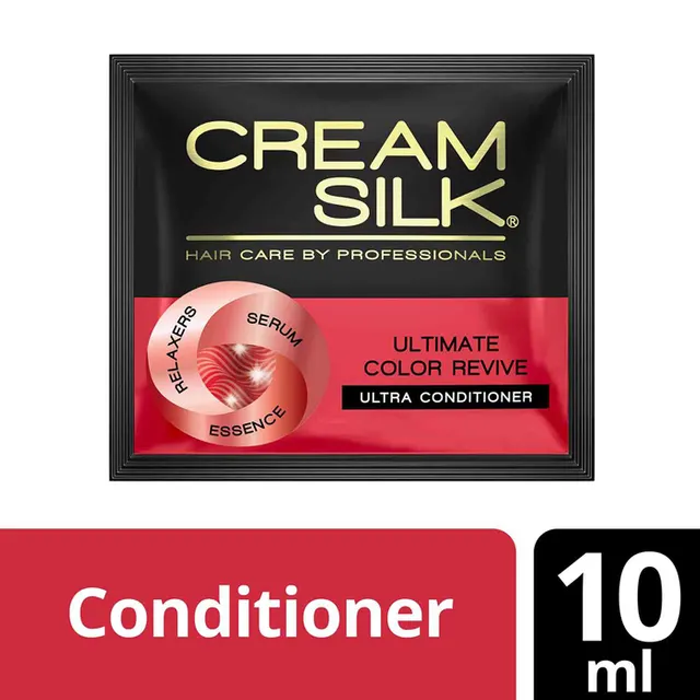 Cream Silk Triple Keratin Rescue Conditioner Ultimate Color Revive 10ml