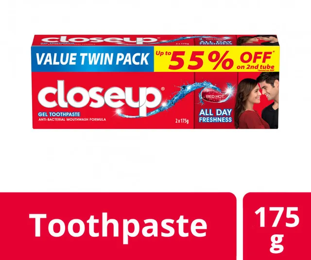 Close Up Anti-Bacterial Toothpaste Red Hot 175g