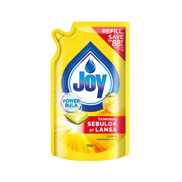 Joy Lemon Dishwashing Liquid Concentrate 1150ml Refill