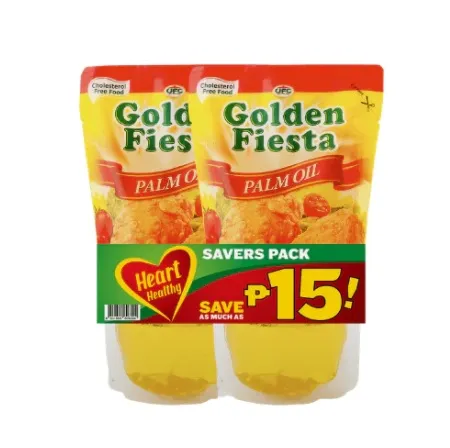 Golden Fiesta Palm Oil 1L X 2 Save As Much As P15