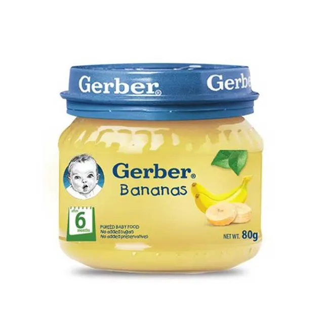Gerber Banana Puree 80g