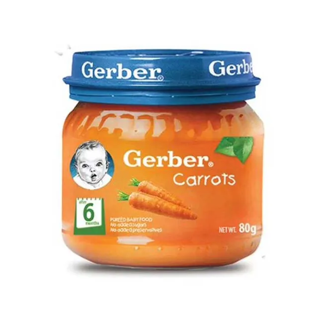 Gerber Carrot Puree 80g
