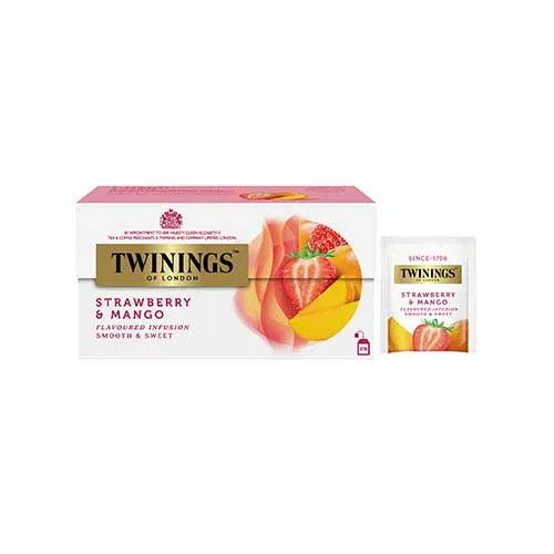 Twinings Strawberry and Mango Flavoured Infusion 25bags
