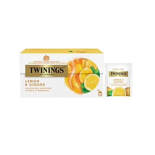 Twinings Lemon & Ginger Tea 1.5g x 25 Bags