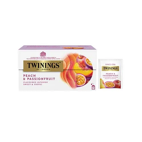 Twinnings Peach & Passionfruit 2g x 25bags