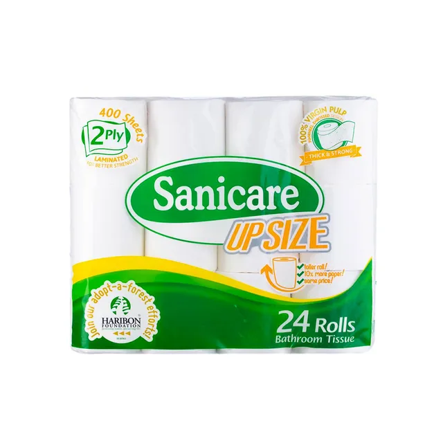 Sanicare Bathroom Tissue 2ply 400 Sheets 24s