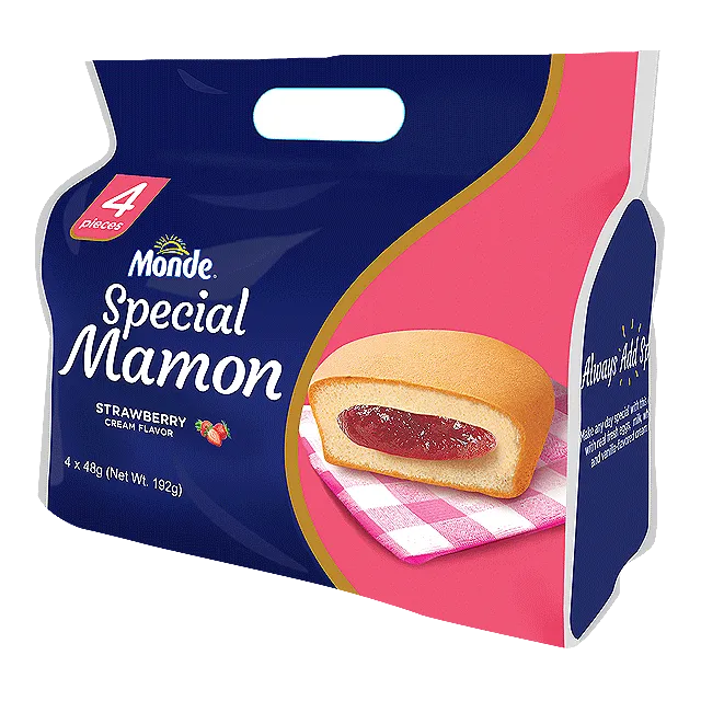 Monde Special Mamon w/ Strawberry Jam 4s