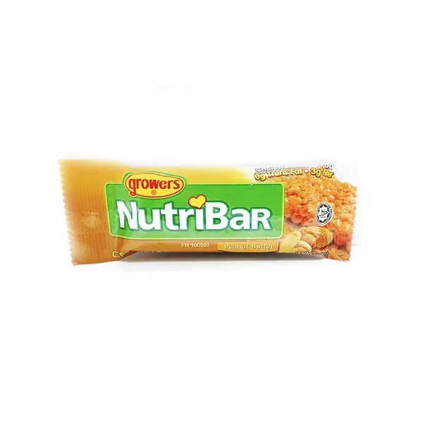 Growers Nutri Bar Peanut Butter 30g