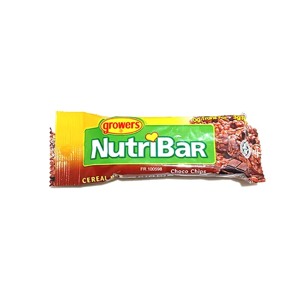 Growers Nutri Bar Choco Chips 30g