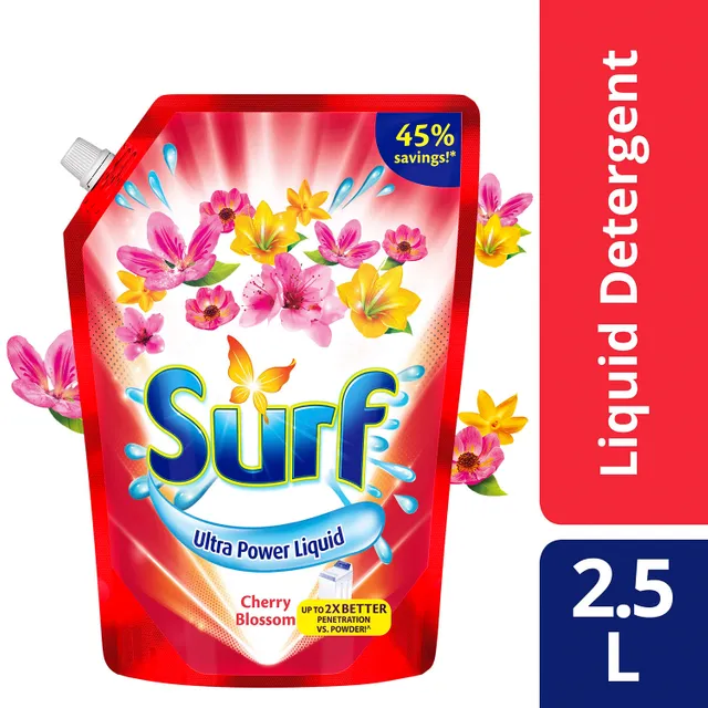 Surf Liquid Detergent Cherry Blossom 2.5L