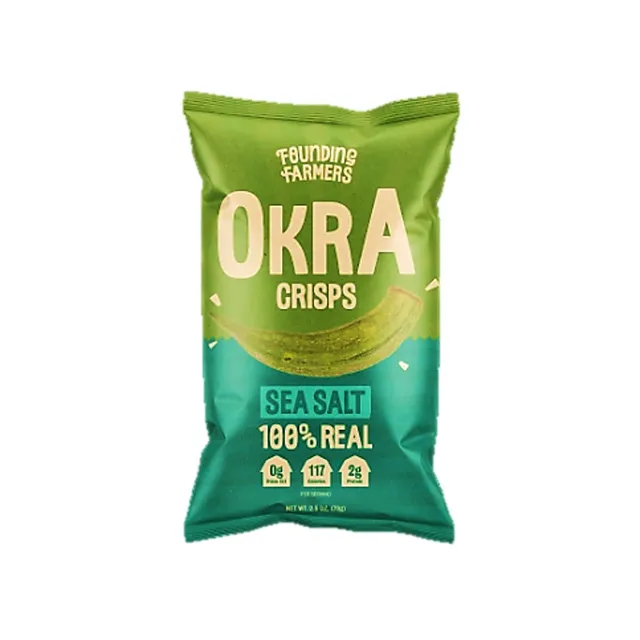 Founding Farmers Veggie Crisps - Okra 70g