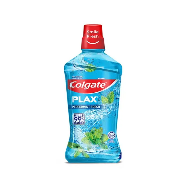 Colgate Plax Antibacterial Mouthwash Peppermint Fresh 1L
