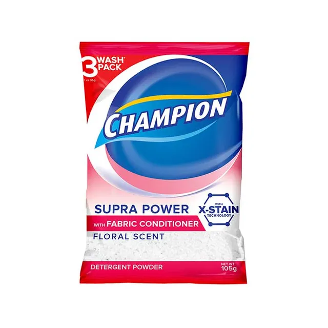 Champion Detergent Powder with Fabric Conditioner 105g