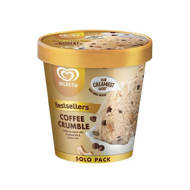Selecta Coffee Crumble Ice Cream 450ml