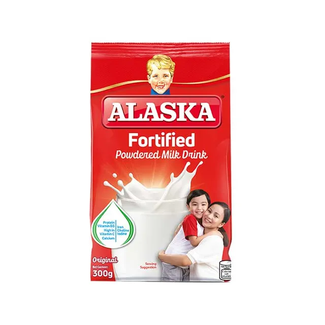 Alaska Fortified Powder Milk 300g For 70
