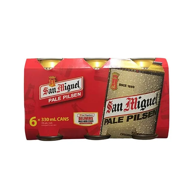 San Mig Beer Pale Pilsen 6s x 330ml