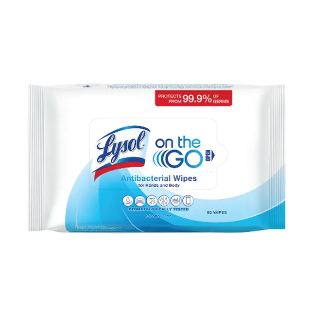 Lysol Hand and Body Wipes 50s