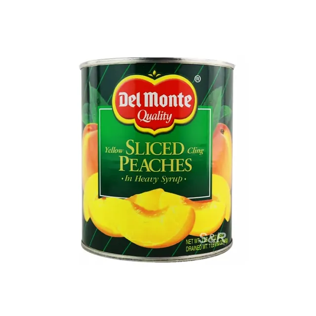Del Monte Sliced Peaches Heavy Syrup 822g