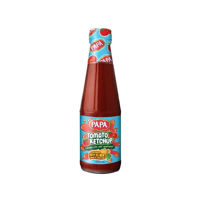 Papa Tomato Ketchup Bottle 340g