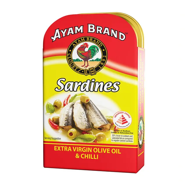 Ayam Sardines Olive Oil Extra Virgin 120g