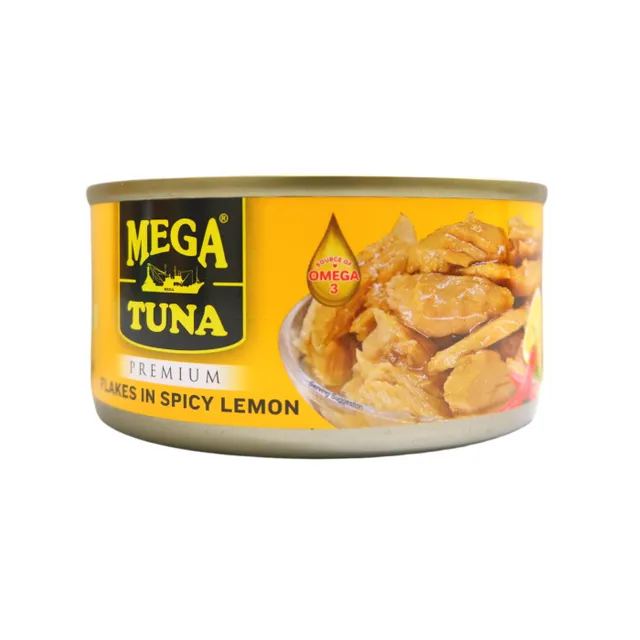 Mega Tuna Flakes Spicy Lemon 180g