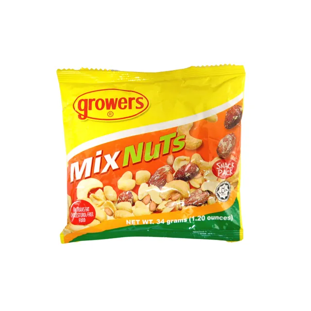 Growers Mixed Nuts 34g