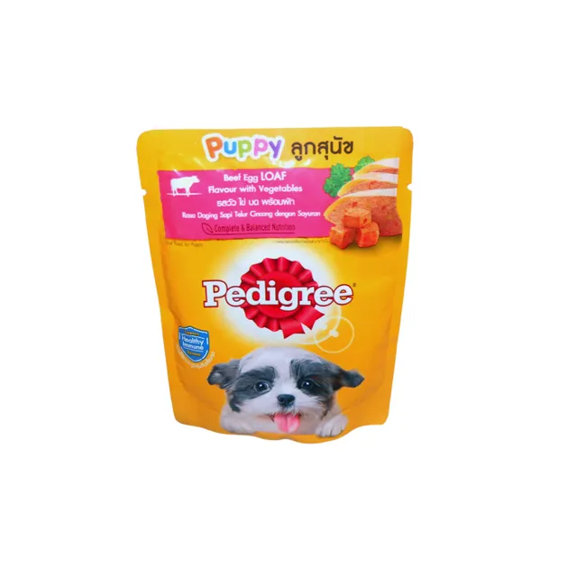 Pedigree Pouch Puppy Beef Egg Loaf with Vegetables 80g