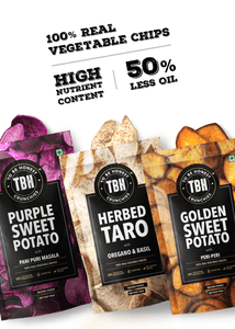 To Be Honest Purple Sweet Potato, Taro, Golden Sweet Potato - Pack of 3