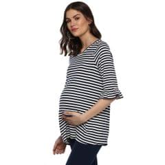 Momsoon Maternity  Flared Sleeve Detail Top