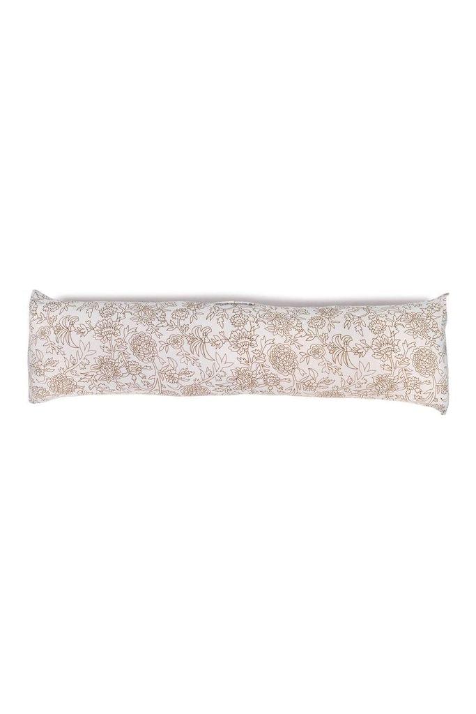 Bloom Like a Lily Long Full Body Maternity & Nursing Pillow- Organic Brown