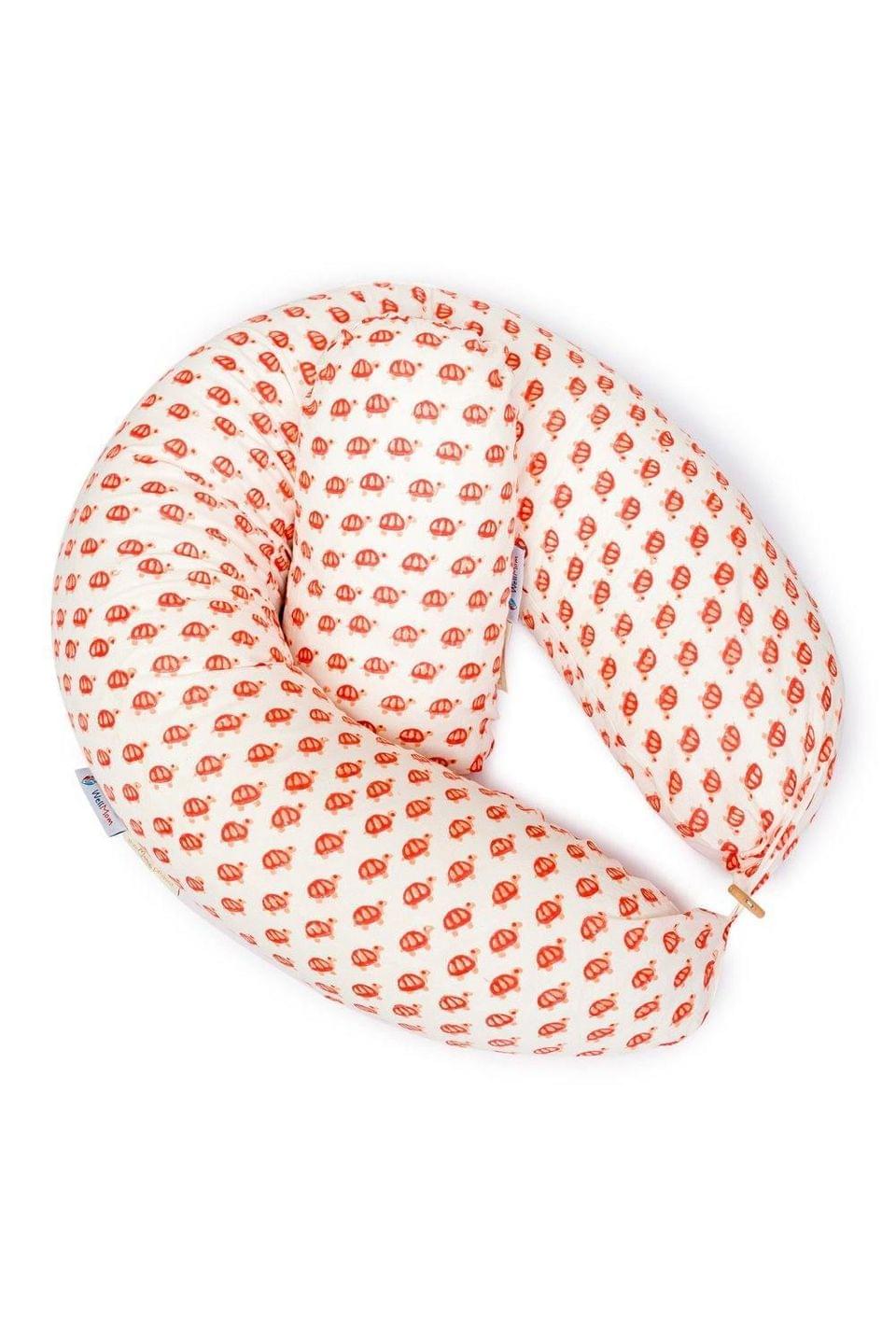 The Mama Project Turtle Love Crescent Shaped Full Body Maternity & Nursing Pillow