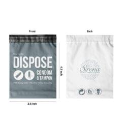 Sirona Disposal Bags for Discreet Disposal of Tampons and Condoms  -  50 Bags