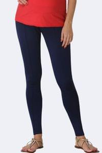 Morph Maternity Blue Maternity Treggings
