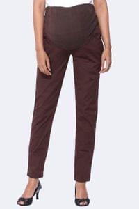 Morph Maternity Brown Pregnancy Pants